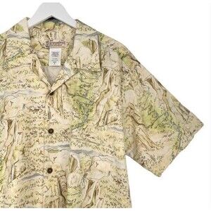 Patagonia Pataloha 2007 Yosemite National Park Hawaii Camp Shirt Large Pristine